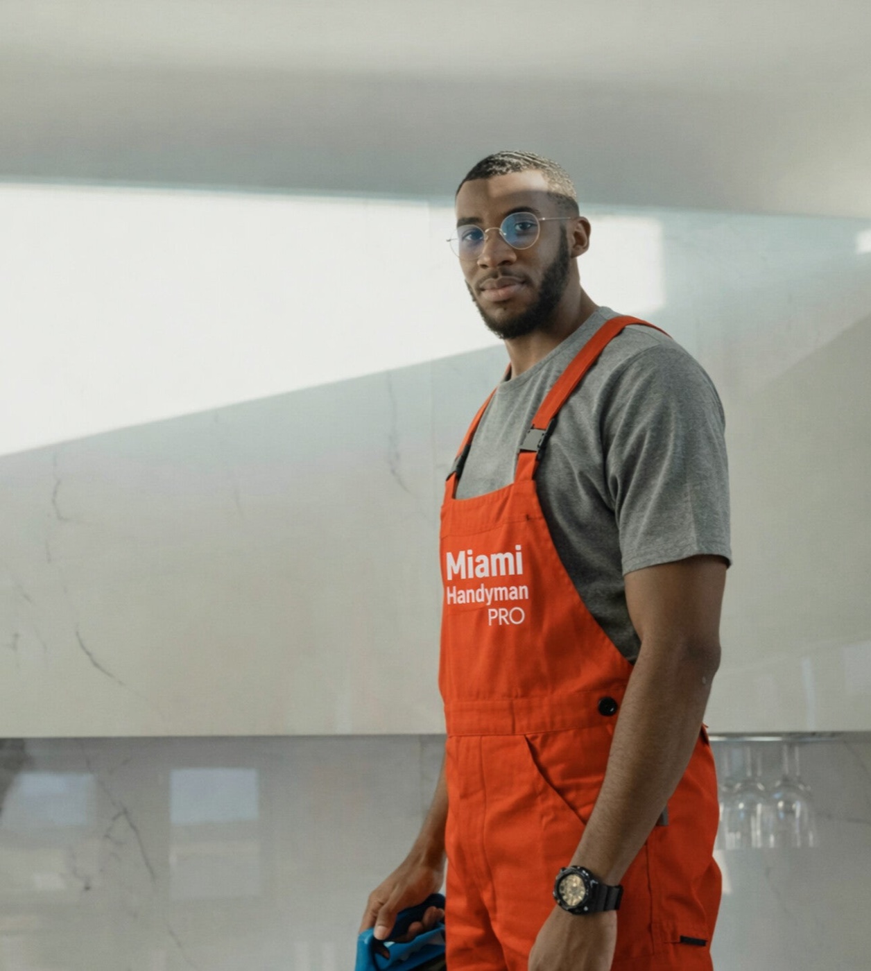 Miami Handyman Pro local technician in uniform
