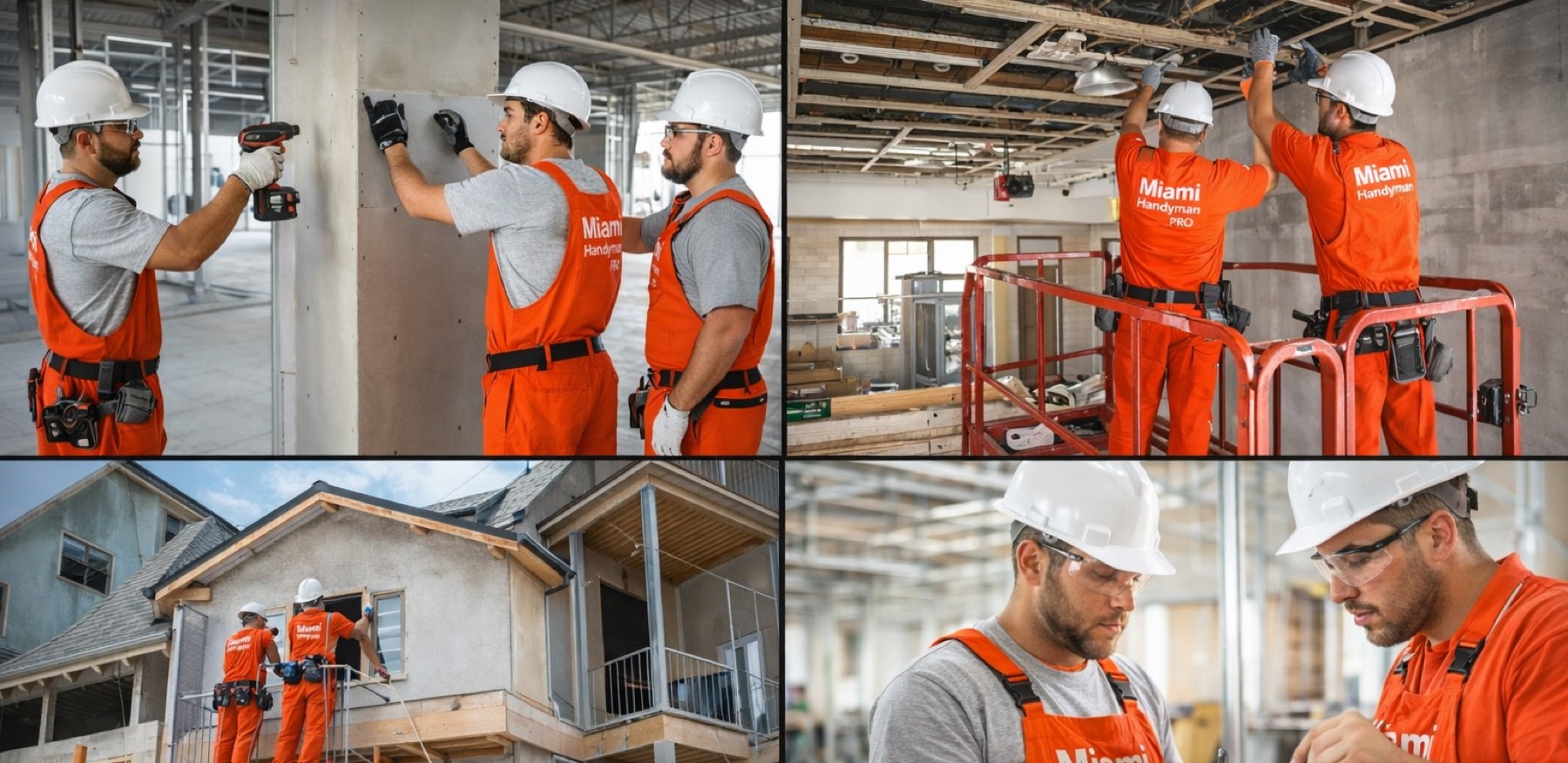 Miami Handyman Pro team — Drywall, Painting, Plumbing, Electrical in Miami and Brickell